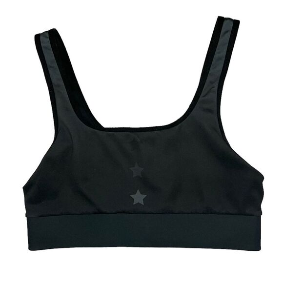 Cor by Ultracor Women's Black Ombre Star Fitness Sports Bra Size Small - Picture 1 of 7
